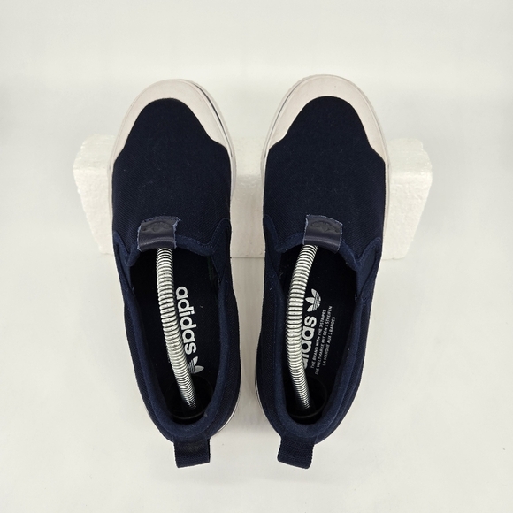 adidas Nizza Slip-on Blue Women's Shoes Size 7.5 - Picture 5 of 8